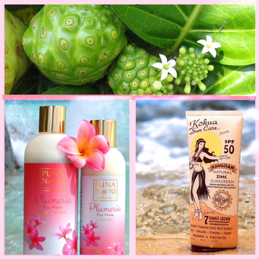 THE HEALING BENEFITS OF NONI FOR YOUR SKIN: PUNA NONI NATURALS & KŌKUA SUN CARE